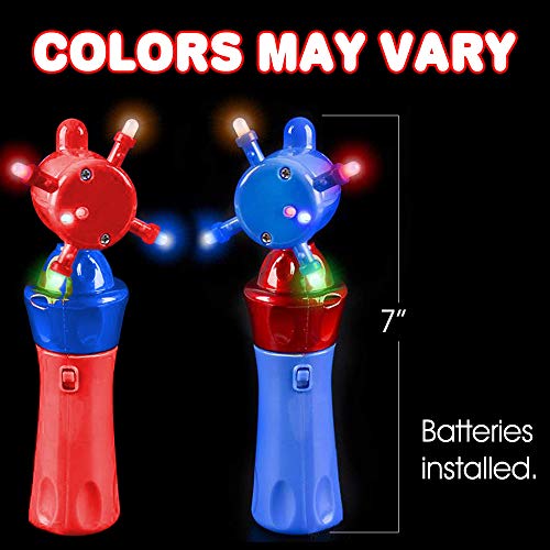 ArtCreativity Light Up Wand for Kids, Set of 2 LED Sensory Toys P257