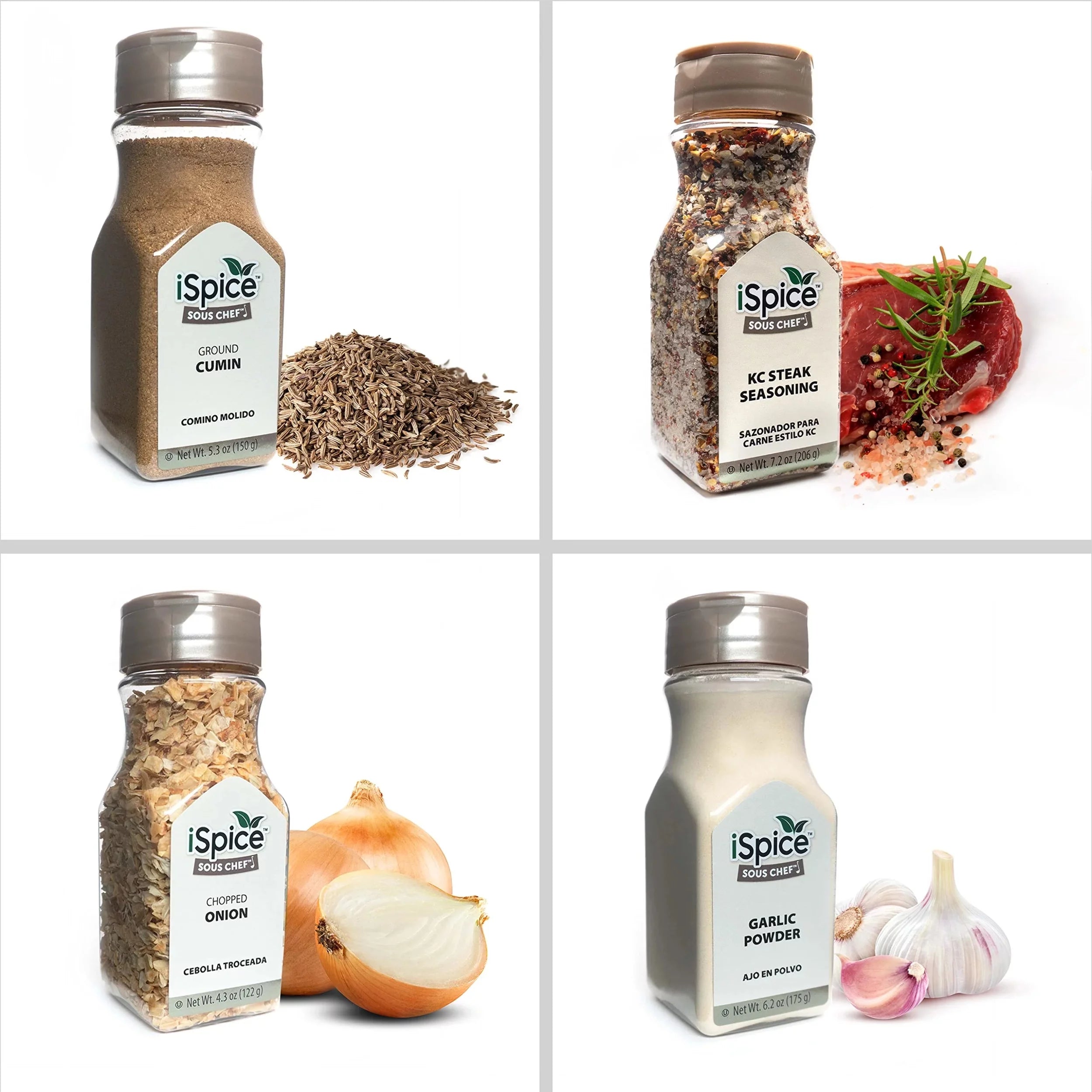 iSpice 10 Pack Spices and Herbs Maya Mixed Seasonings Gift Set Kosher Q59416