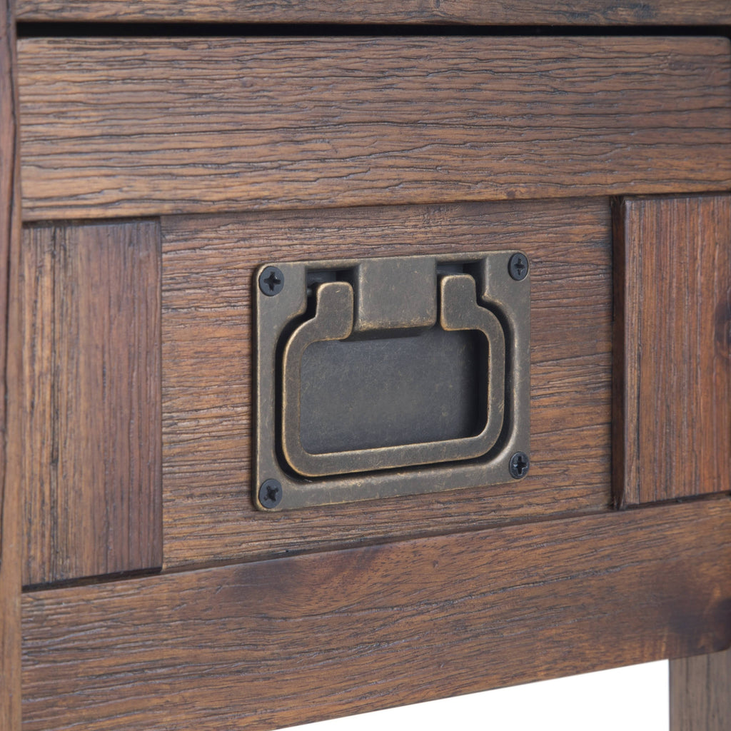 Wyndenhall Garret Solid Acacia Wood Narrow Side Table T26290