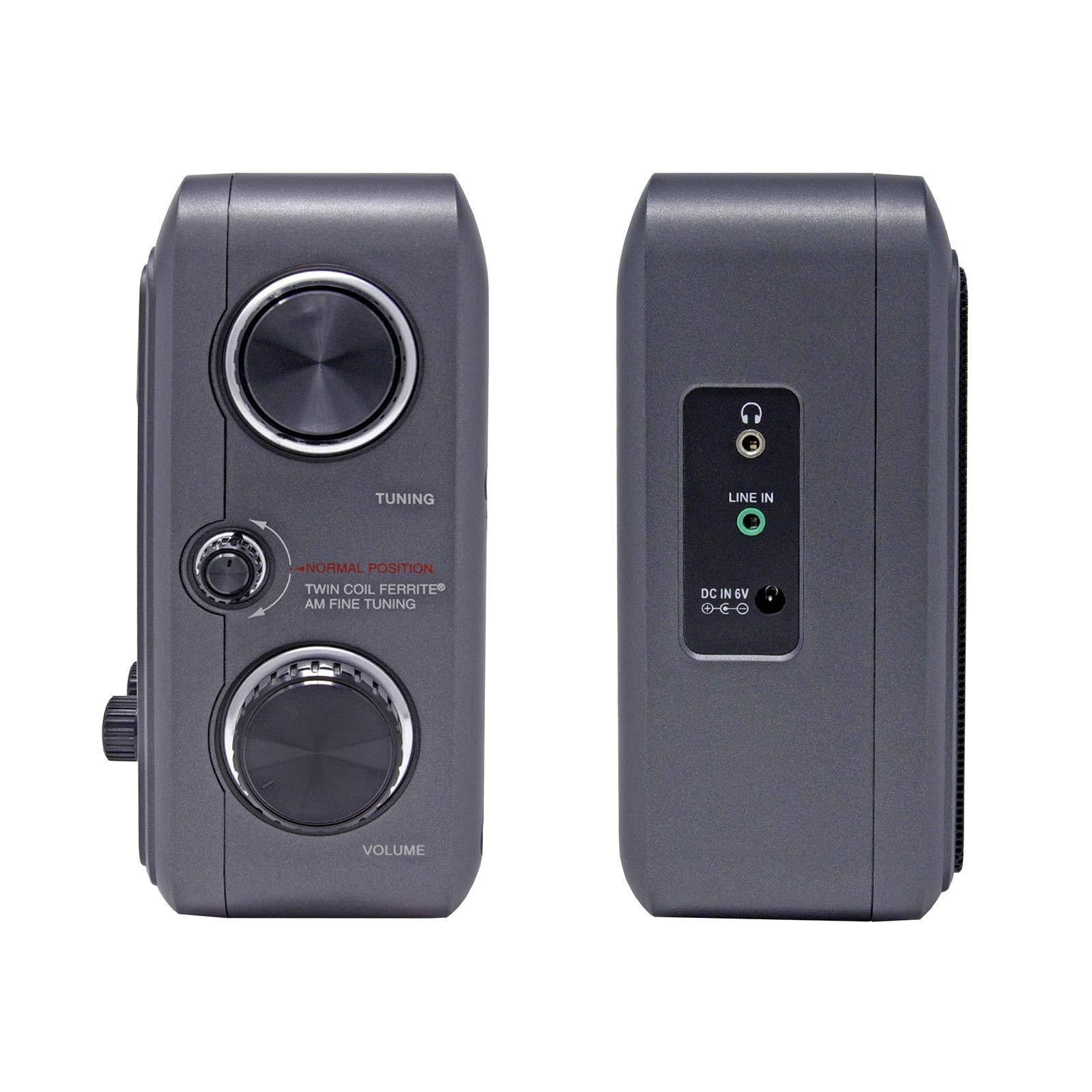 C.Crane CCRadio-EP Pro AM/FM Portable Radio with AC Adapter D546