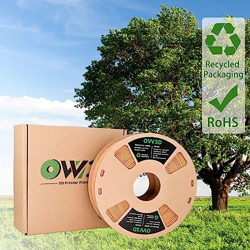 OVV3D Wood PLA Filament Bundle 1.75mm 200g 4 Pack Y521193