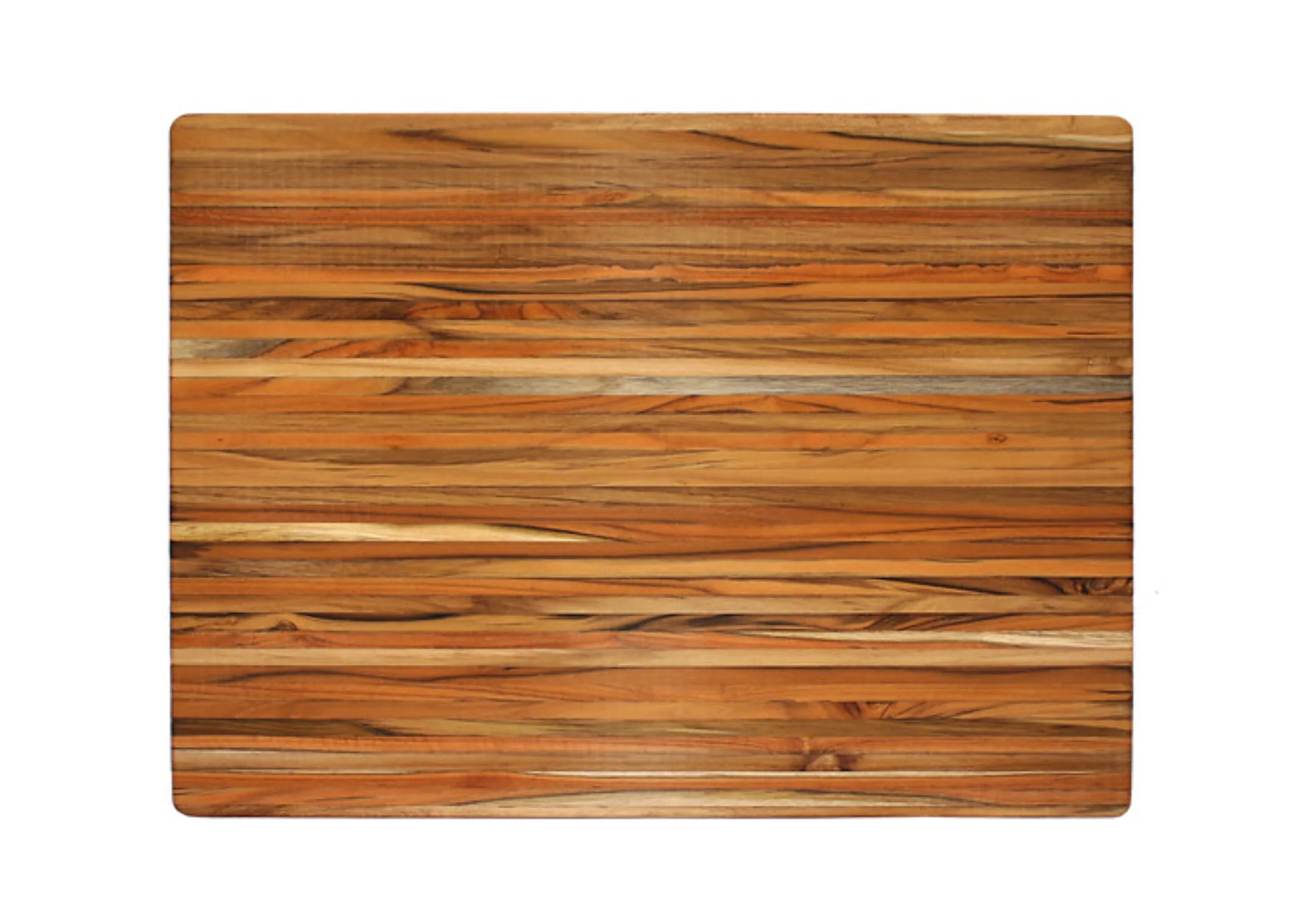 TeakHaus Edge Grain Carving Board with Hand Grip, 24 x 18 x 1.5 inches J56414
