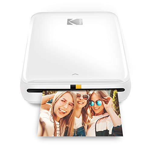 KODAK Step Instant Smartphone Photo Printer - Portable Wireless Zink 2x3" - White G38776