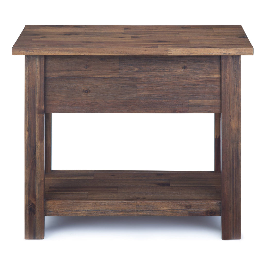 Wyndenhall Garret Solid Acacia Wood Narrow Side Table T26290
