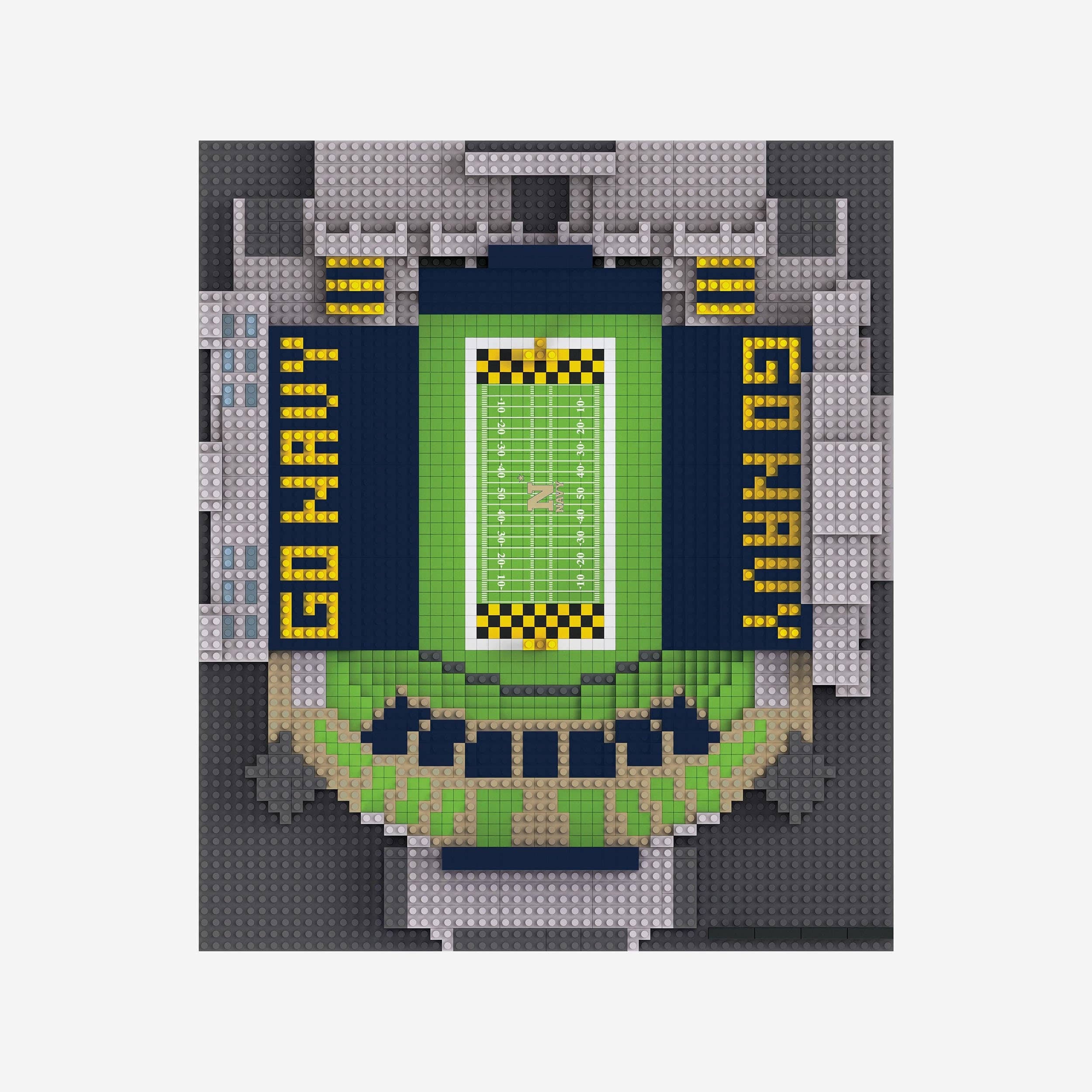 FOCO NCAA 3D BRXLZ Stadium Building Block Set I71512