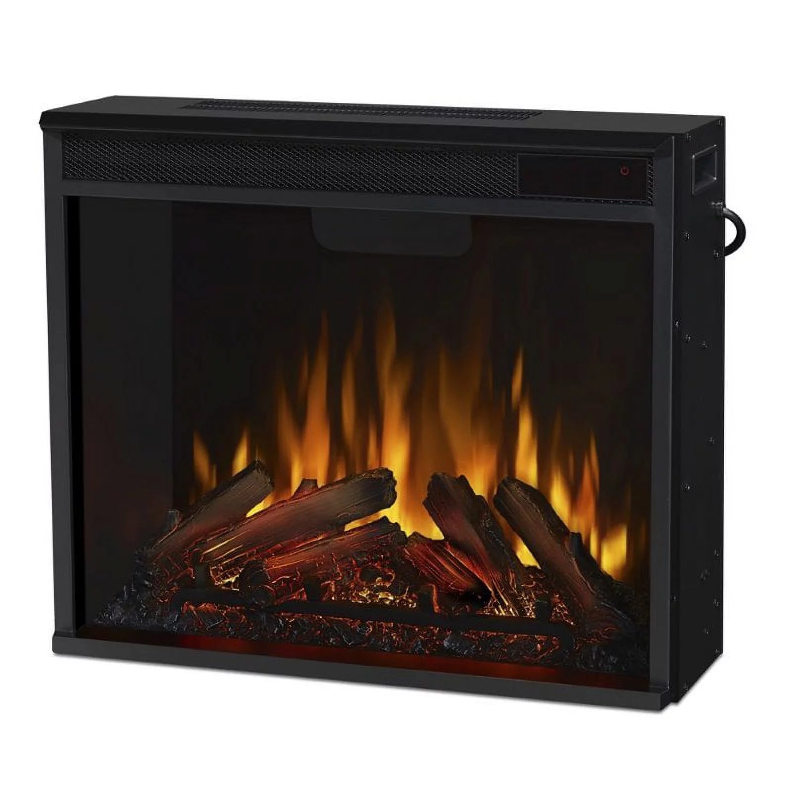 Bowery Hill Traditional Wood Electric Corner Fireplace for TVs up to 50" Oak M8800