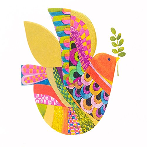 Hallmark UNICEF Boxed Christmas Cards Peace On Earth Dove, 12 Cards with Envelopes Y51676