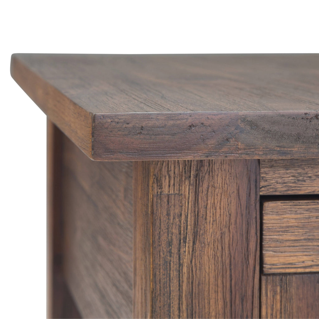 Wyndenhall Garret Solid Acacia Wood Narrow Side Table T26290