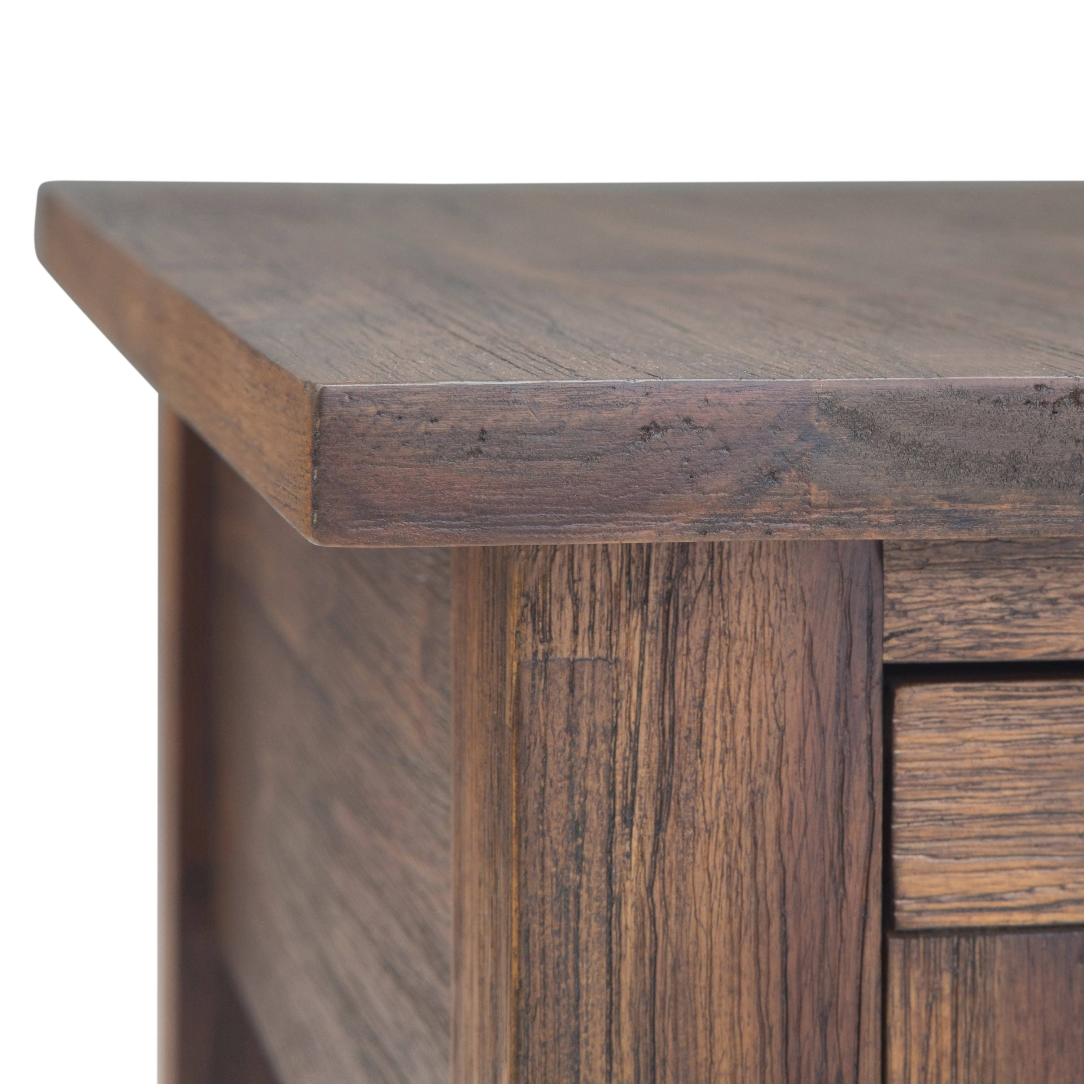 Wyndenhall Garret Solid Acacia Wood Narrow Side Table T26290