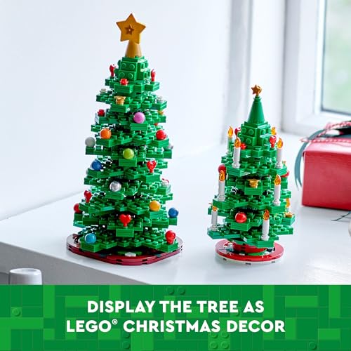 LEGO Christmas Tree Building Toy for Kids Ages 12+, Tabletop Home Decor W197483