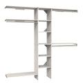 Closetmaid Style+ 64.9 in W - 112.9 in W Bleached Walnut Basic Narrow Wood Closet System Kit