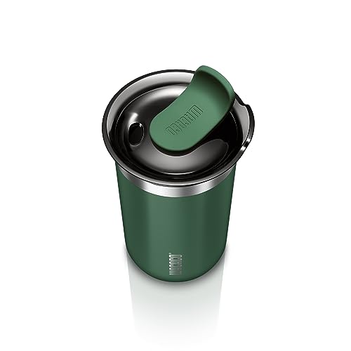 WACACO Octaroma Classico Vacuum Insulated Coffee Mug, Double-wall Stainless Steel, 6 fl oz, Carmine Red Z33030