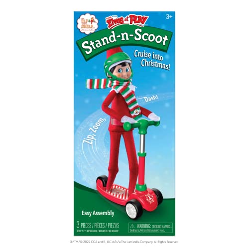 Elf On The Shelf Box Set with Scout Elf Boy and Stand-N-Scoot Elves at Play Accessory S819792