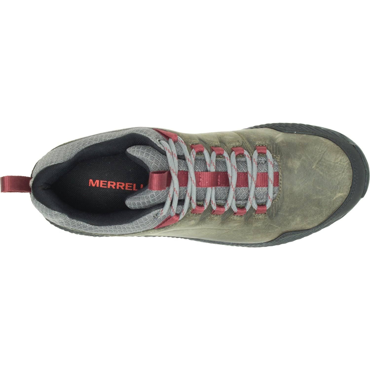 Merrell Men's Forestbound Hiking Boots, Grey, Size 8 X54213