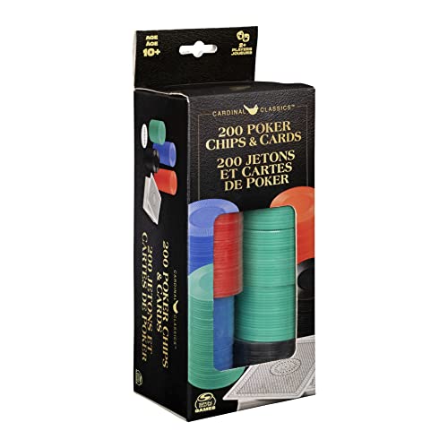 Spin Master Games Cardinal Classics 300-Piece Poker Set with Aluminum Case G10767