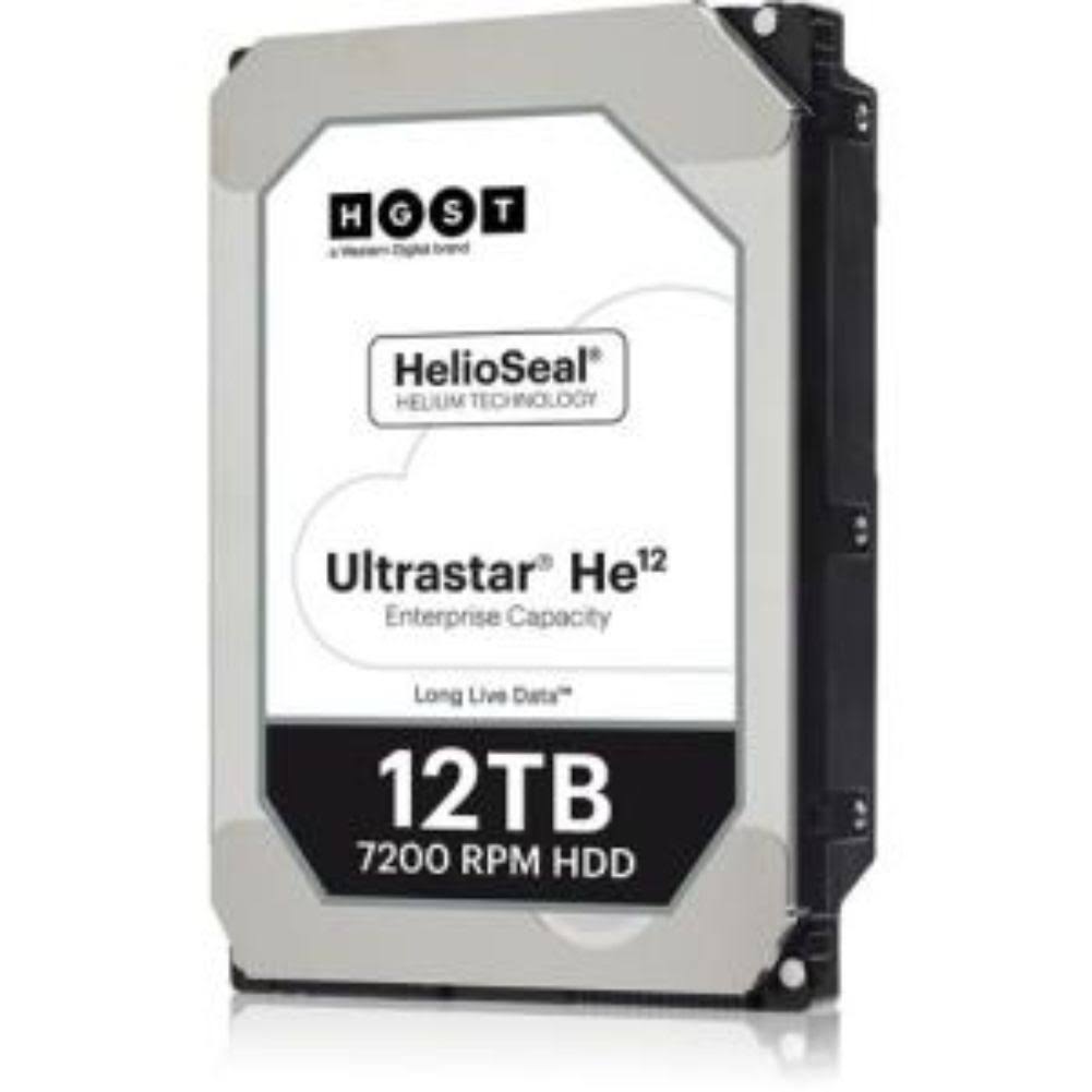 HGST Ultrastar He12 HUH721212ALE600 12TB SATA 3.5x22 Internal Hard Drive