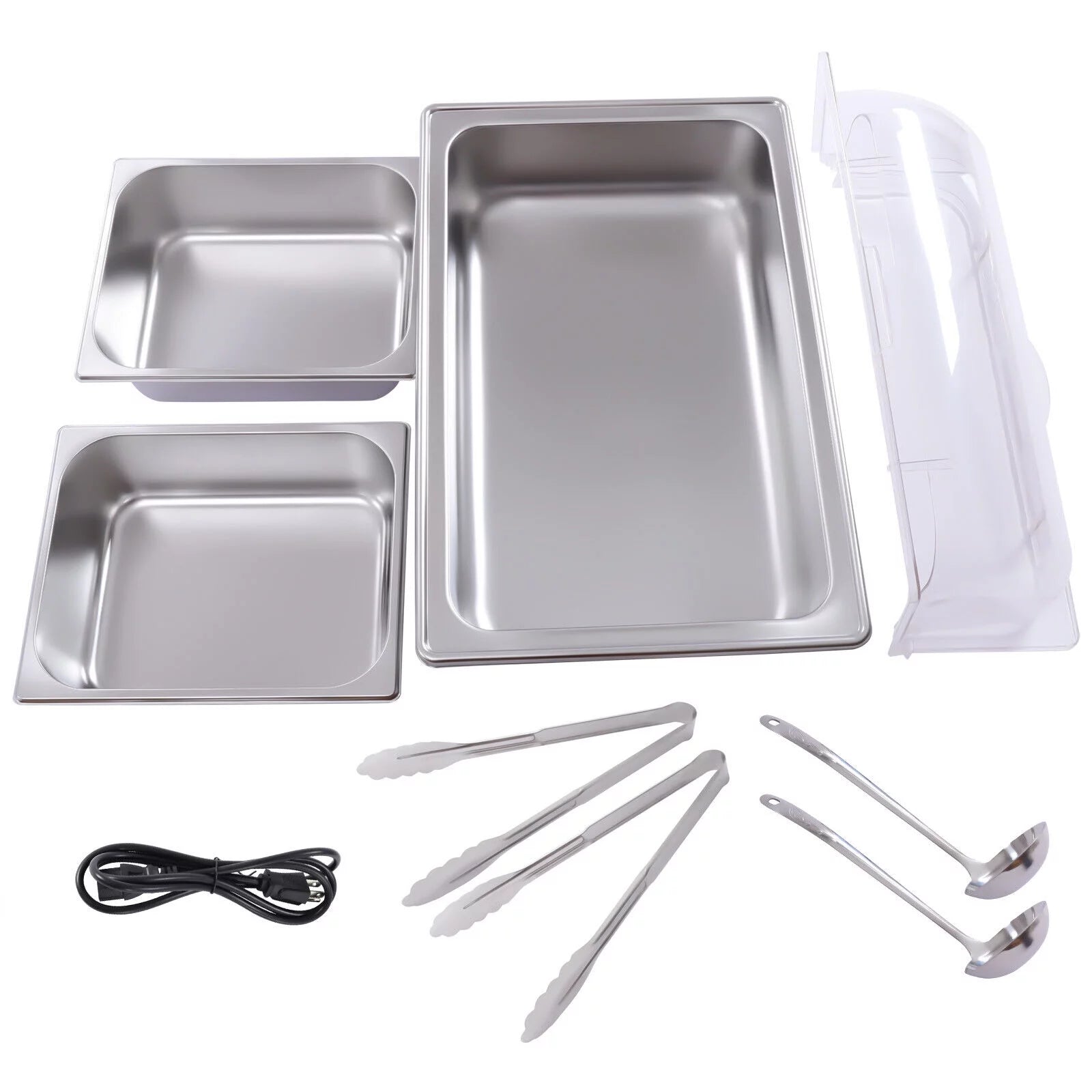 Electric Chafing Dish Buffet Set Food Warmer for Catering Parties C49666