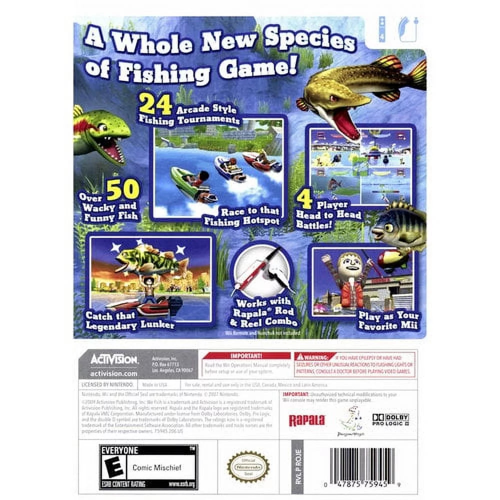 Rapala We Fish - Wii B227009