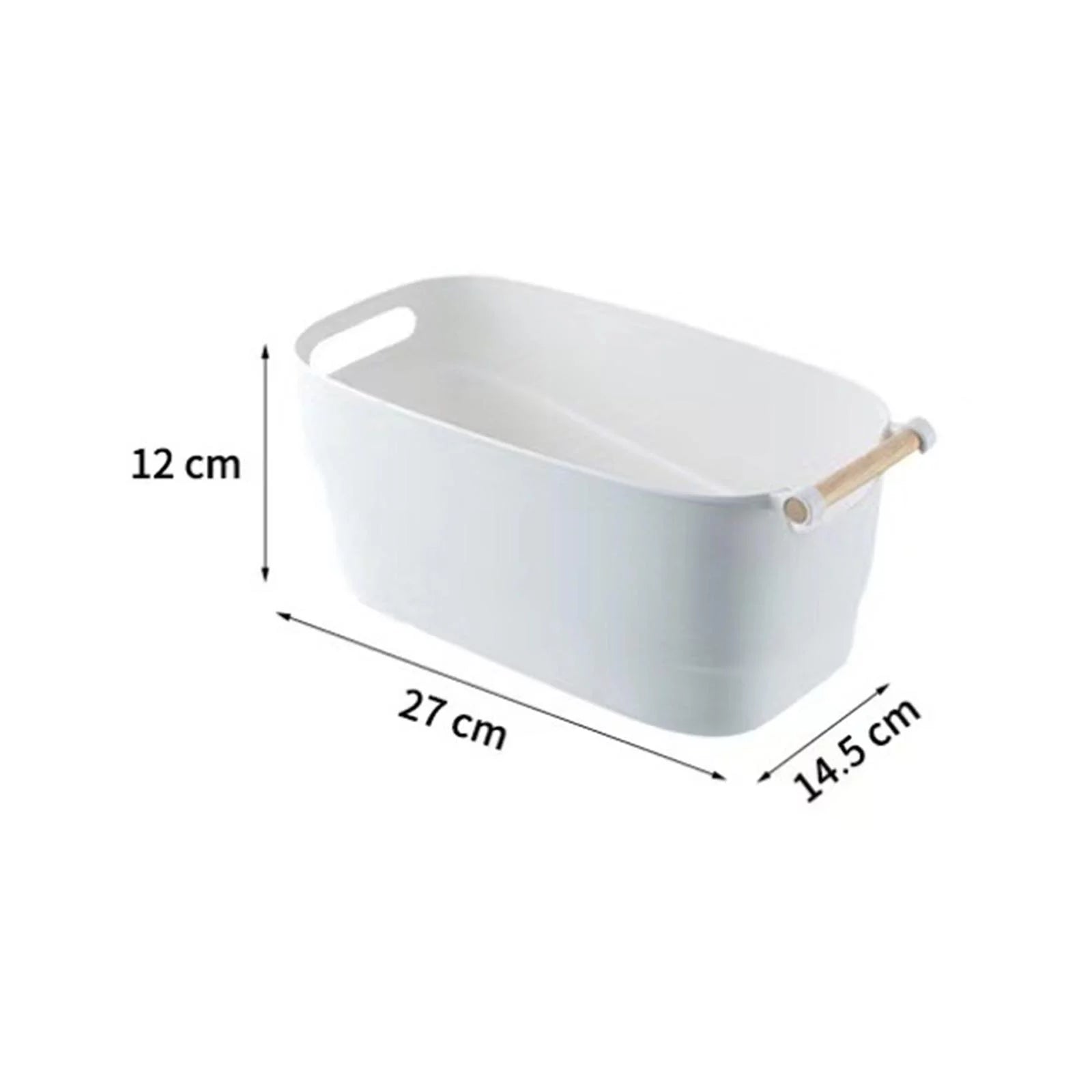 Nail Soaking Bowl Manicure Storage Box for Fingernail Toenail Home Salon G6471