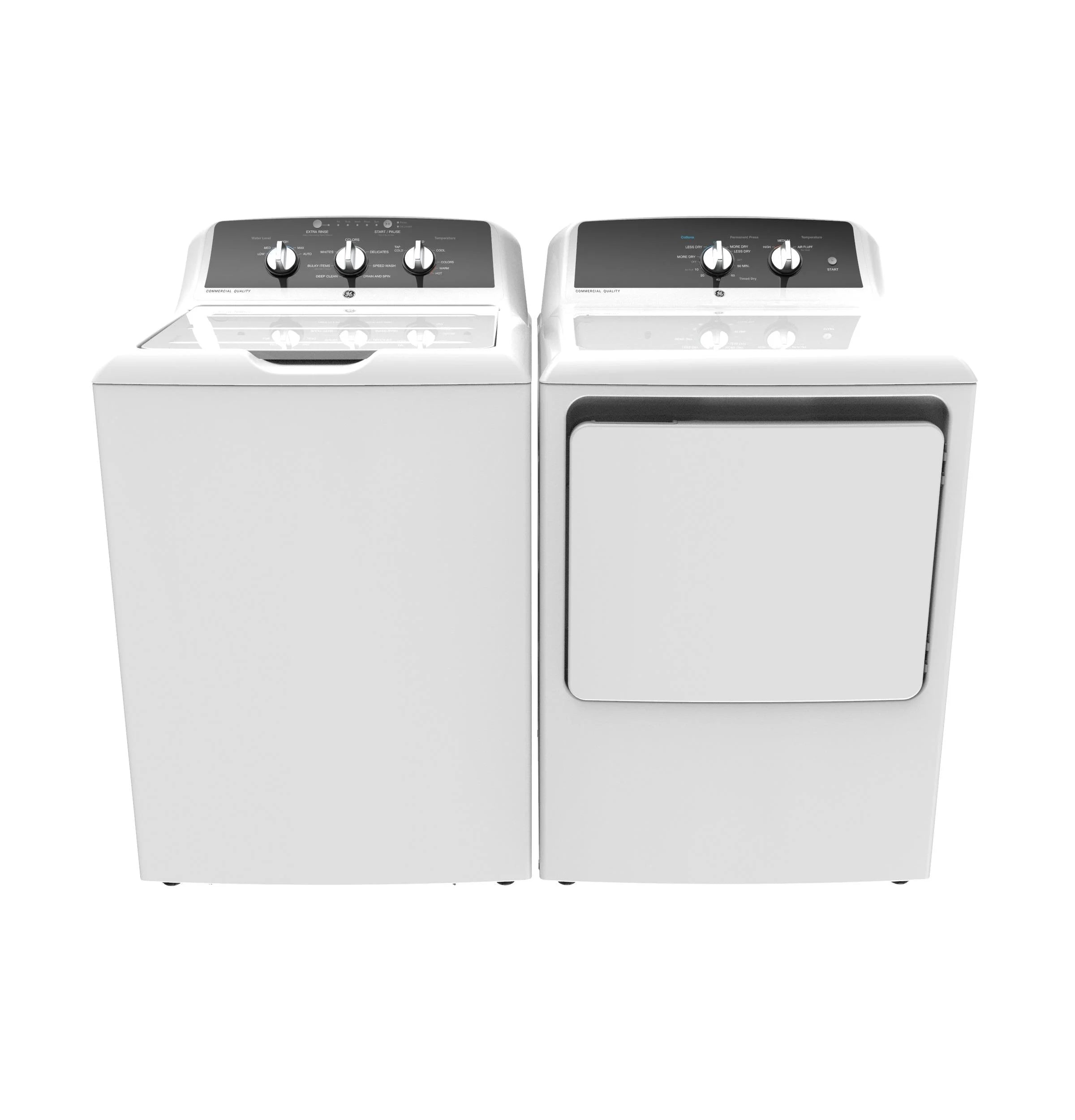 GE GTX52EASP 27" Electric Dryer - White G2425