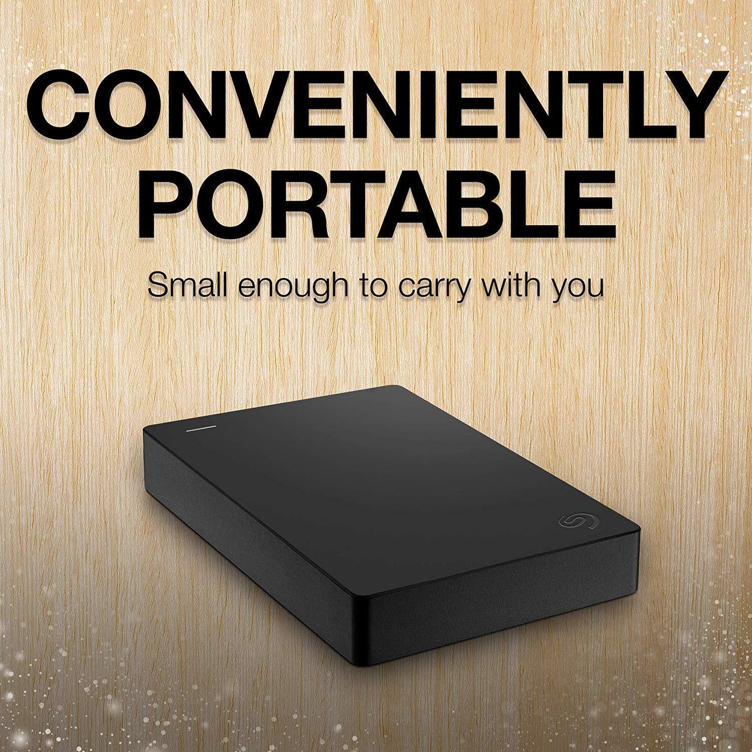 Seagate Portable 5TB External Hard Drive HDD – USB 3.0 J555