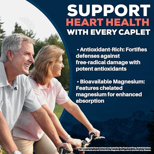 Ayush Herbs Carditone Natural Heart Health Supplement for Women & Men, 60 Vegetarian Caplets Q807002
