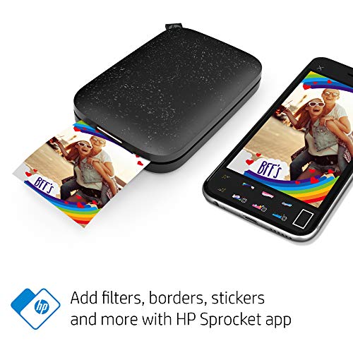HP Sprocket Portable 2x3 Instant Photo Printer (Luna Pearl) A89391
