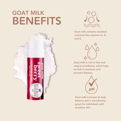 Dionis Goat Milk Lip Balm Ornament 6-Piece Variety Pack S6767