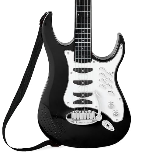 Kids Electric Musical Guitar Play Set Toy Starter Kit with Microphone and Amp - Blue B982