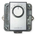 Columbus Electric Line Volt Mechanical Tstat,120 to 277VAC Epetd8dj, Black