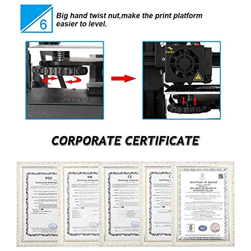 Creality Ender 3 3D Printer DIY Kit with Resume Printing M658