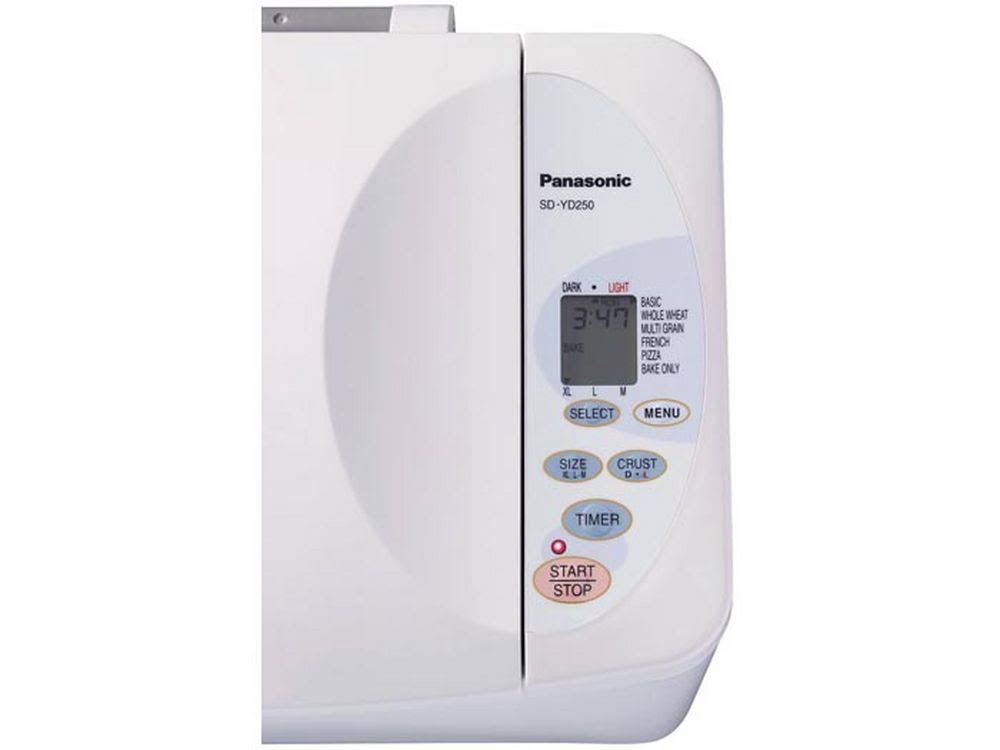 Panasonic Automatic Bread Maker with Yeast Dispenser, White I49969