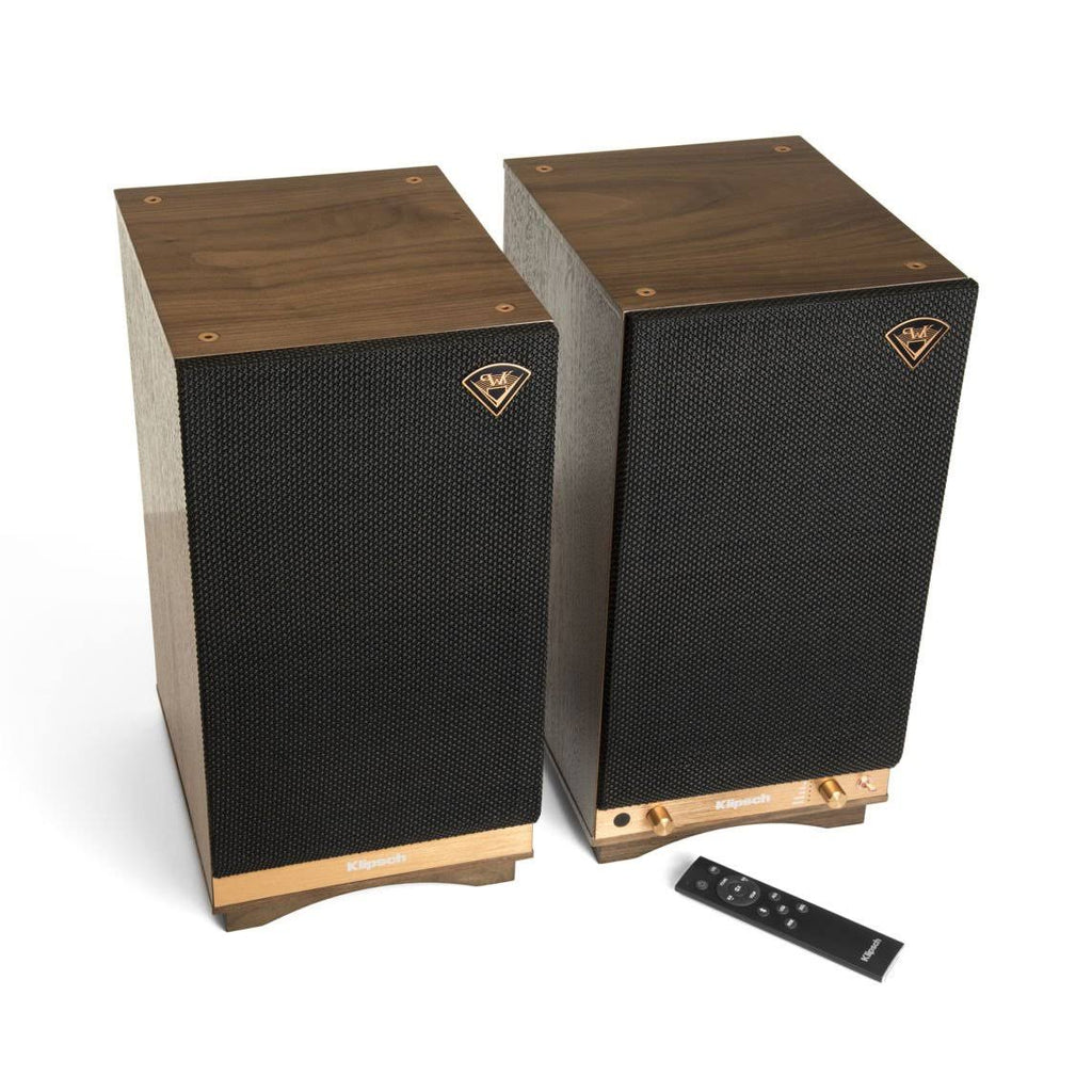 Klipsch The Sixes 2-way Table-top Heritage Wireless Speakers, Walnut Z63962