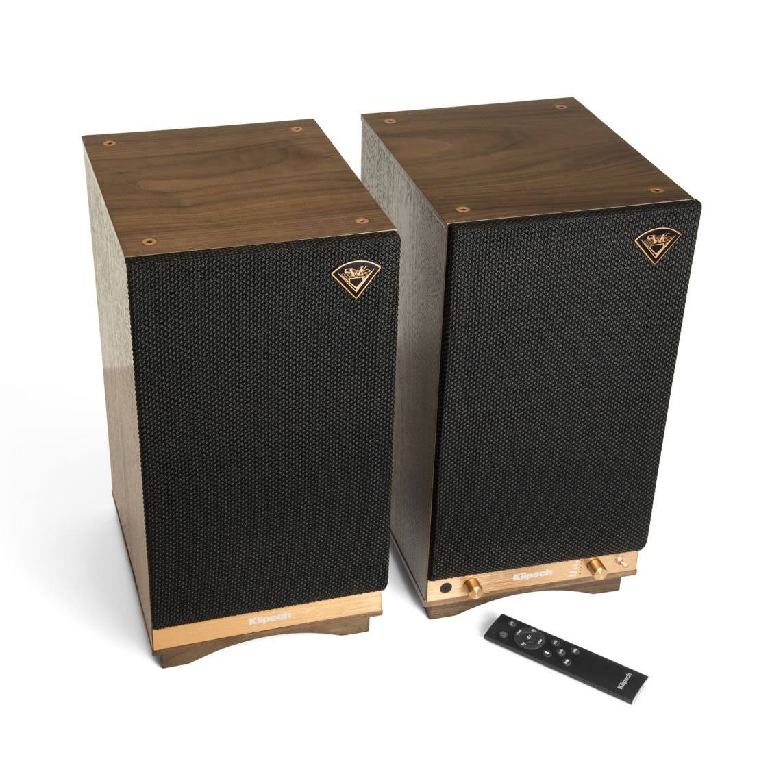 Klipsch The Sixes 2-way Table-top Heritage Wireless Speakers, Walnut Z63962