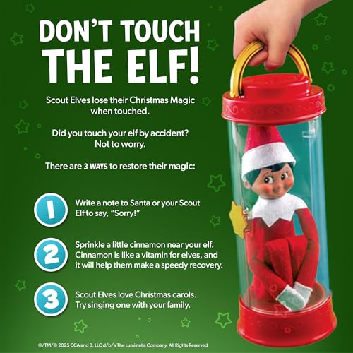 Elf on the Shelf Scout Elf Carrier Official Carrier for Scout Elf Adventures W428040