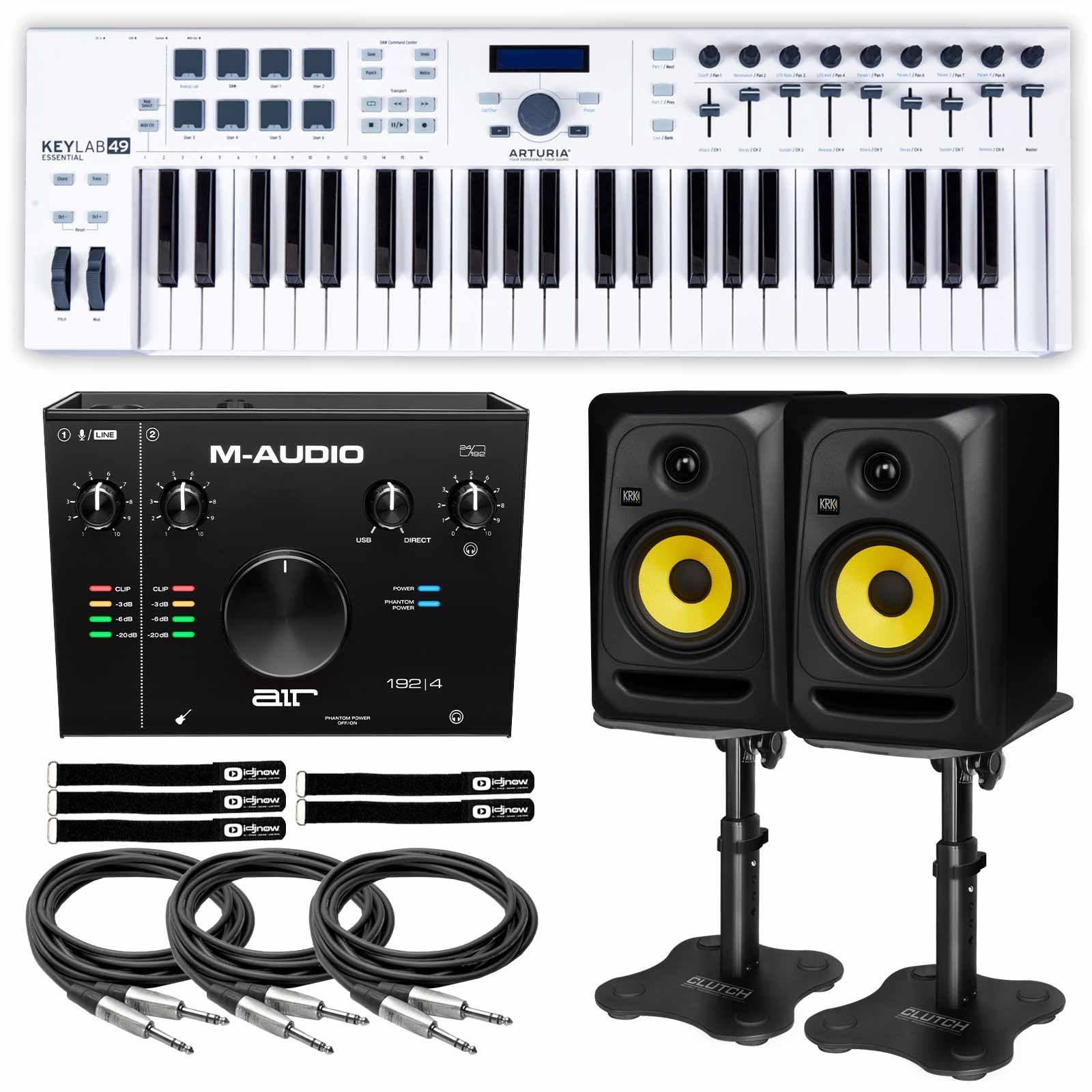 Arturia KeyLab Essential 49 Keyboard Controller with KR