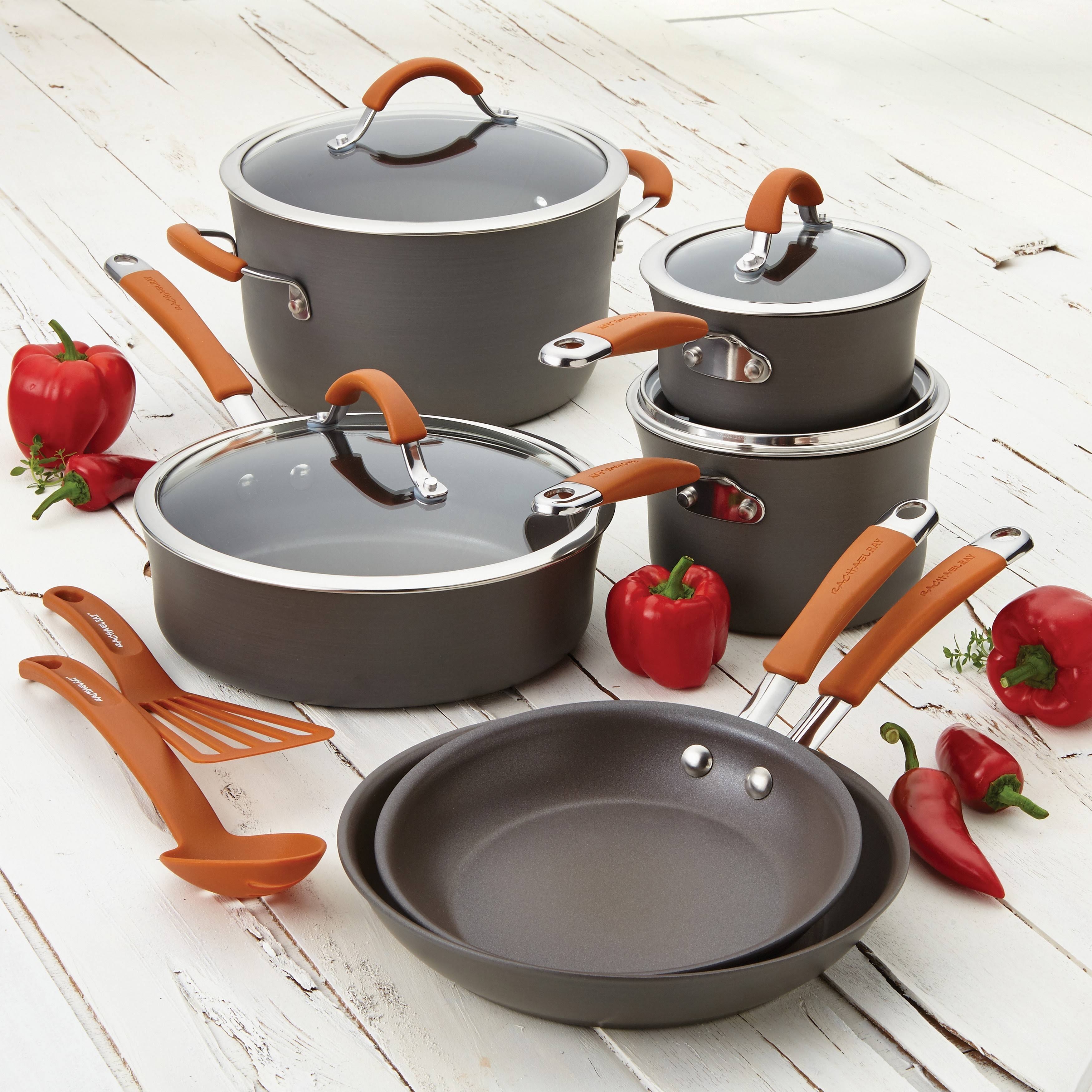 Rachael Ray Cucina 12-Piece Cookware Set - Avayadevconnect