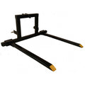 Titan Attachments 3PT-PF 3 Point Pallet Fork Attachment Category 1 Tractor Carryall - Megean