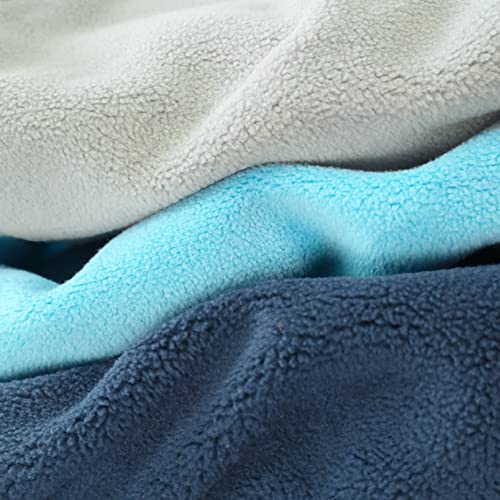 Fitwarm 3 Pack Classic Fleece Dog Sweater for Small Dogs, Medium D613