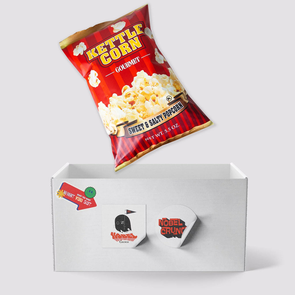 Utz Chocolate Covered Holiday Pretzels 3-Pack and Kettle Popcorn Bundle by Noblecrunch R834973
