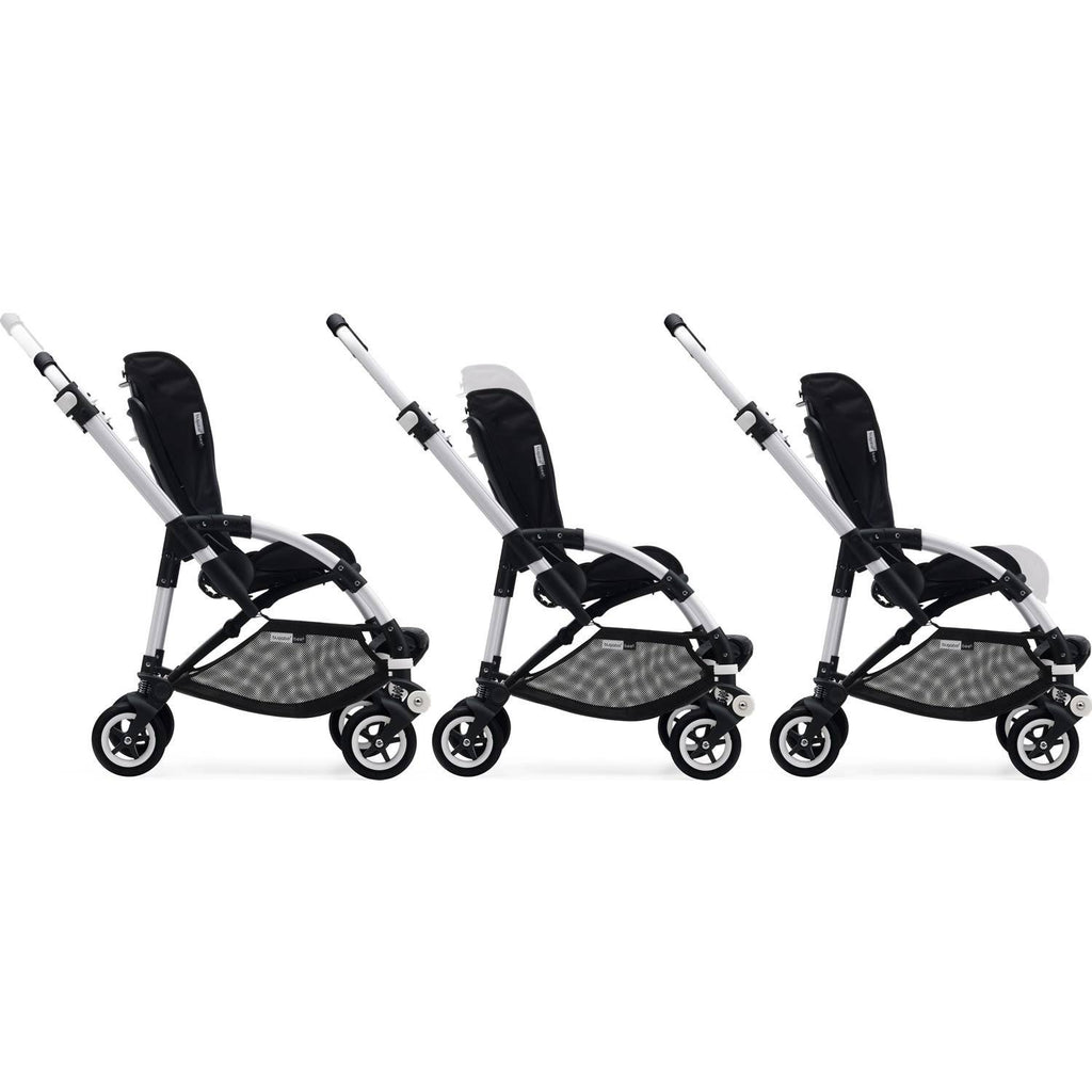 Bugaboo Bee5 Classic Complete Stroller - Black/Grey Melange L70829