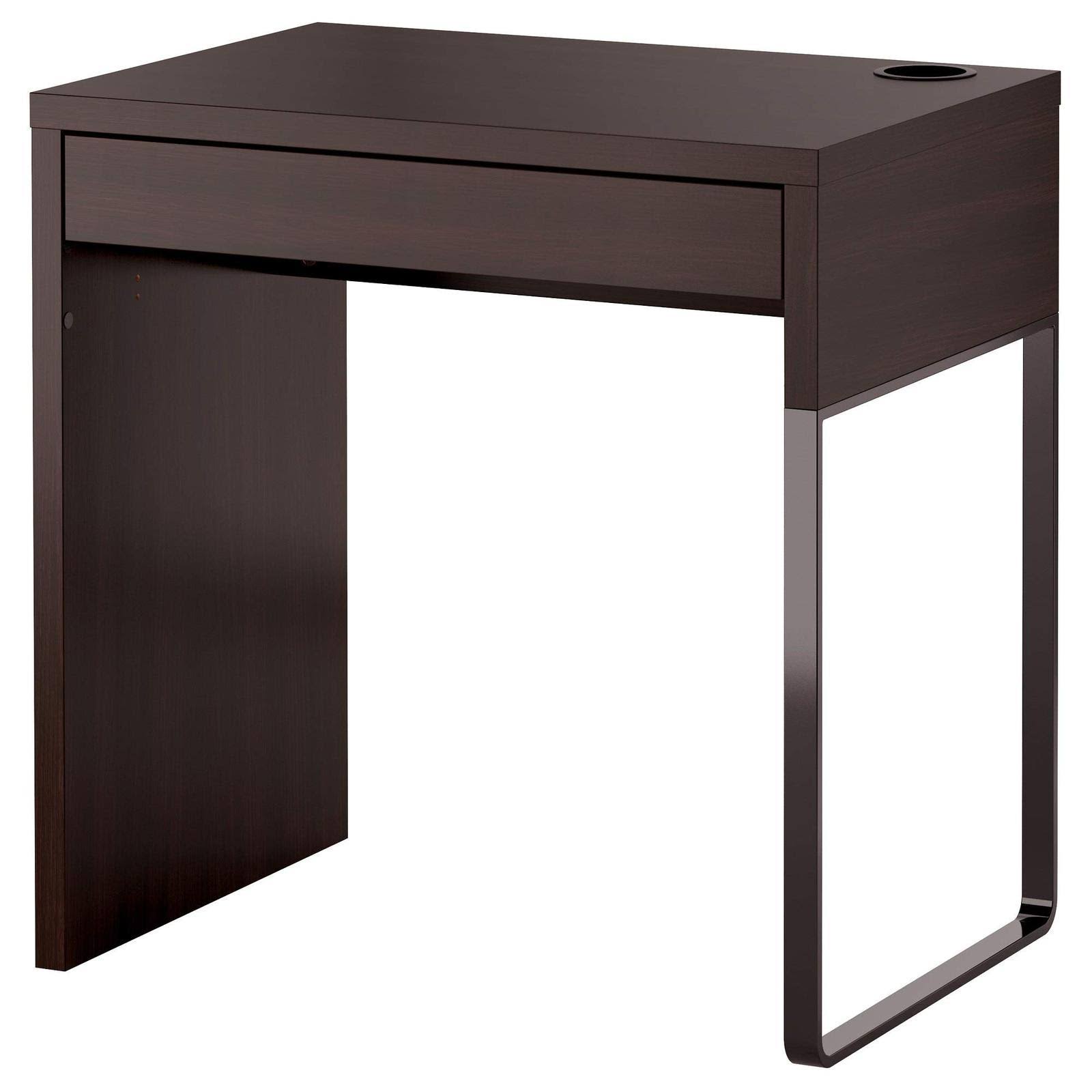 IKEA Micke Desk, Black-Brown - Avayadevconnect