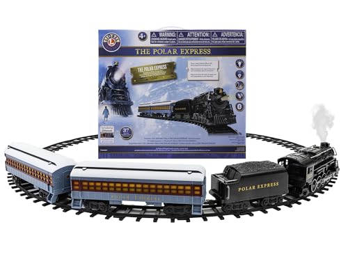 Lionel Battery-Operated Polar Express Toy Train Set with Bluetooth, Lights & Sounds T402111