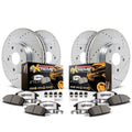 Power Stop K6560-36 Front u0026 Rear Z36 Truck and Tow Brake Kit