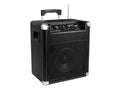 ION Audio BLOCK ROCKER BLUETOOTH - Speaker - for PA system - wireless - Bluetooth, NFC - 2-way - black - Megean