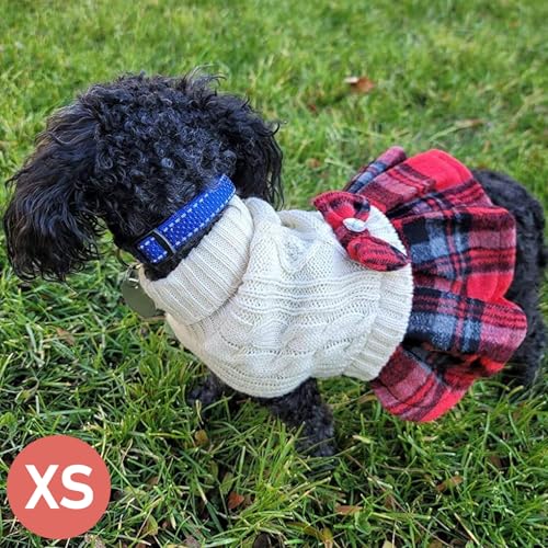 KYEESE Dog Sweater Knitwear with Bowtie for Small Dogs R875009