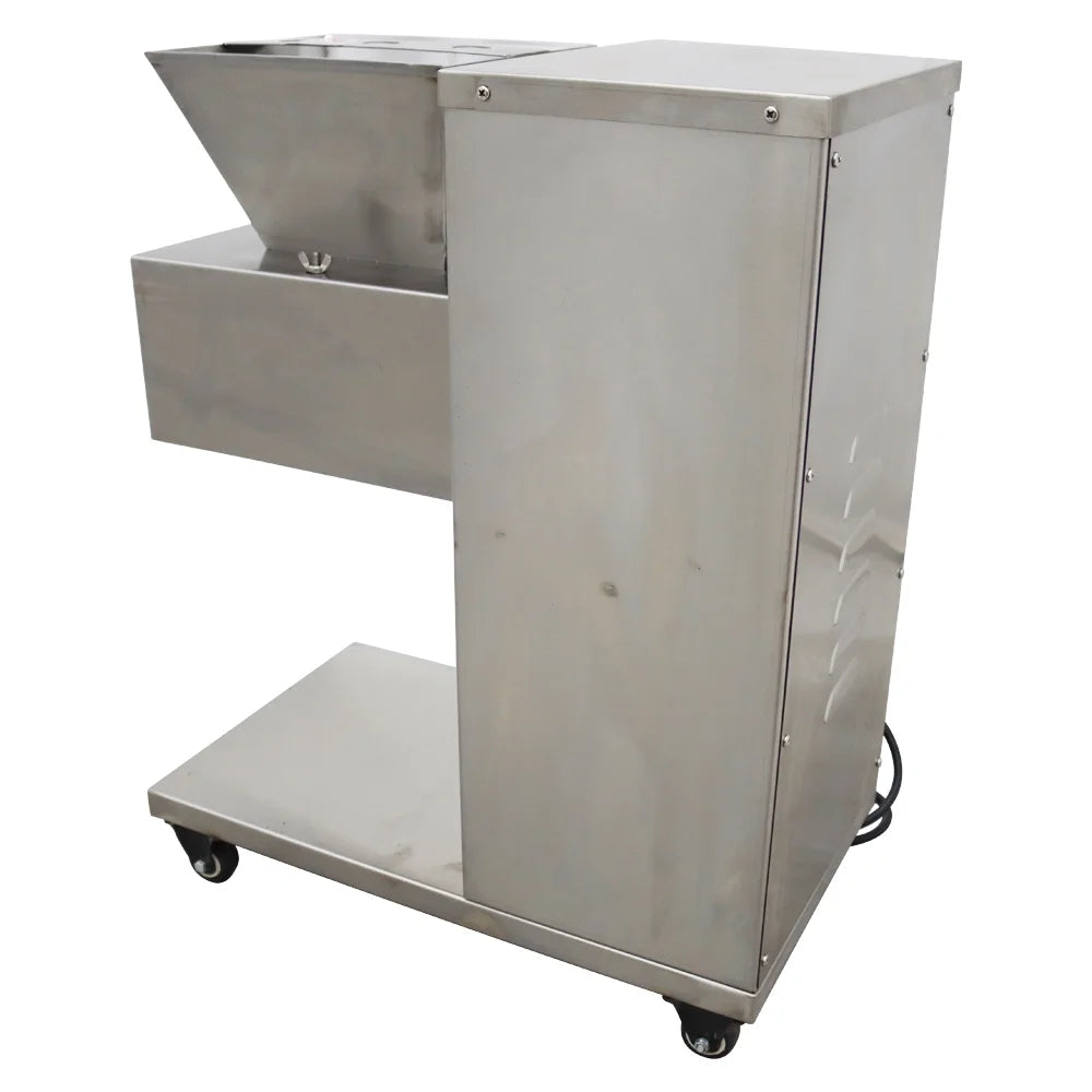 INTSUPERMAI Commercial Meat Slicer with 2.5mm Blade, Stainless Steel T900596