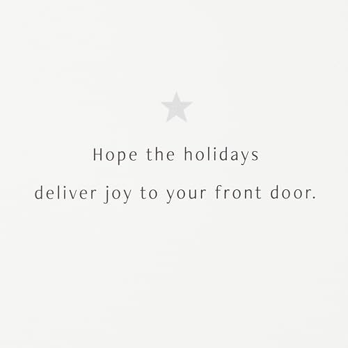 Hallmark Boxed Christmas Cards with Envelopes, Red Front Door R43126