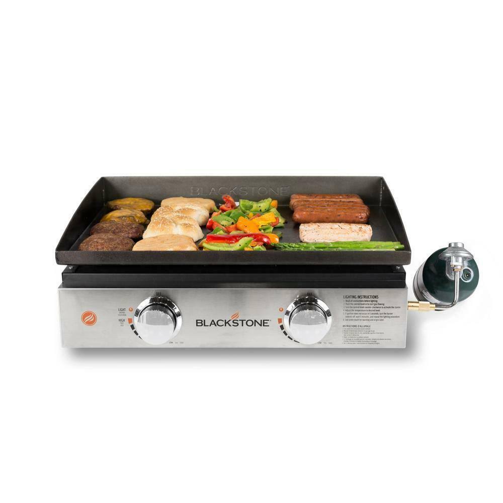 Blackstone 22x22 2-Burner Tabletop Griddle with Cover Q448