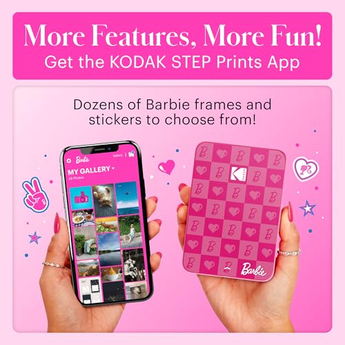 KODAK Step Instant Smartphone Photo Printer - Portable Wireless Zink 2x3" - White G38776
